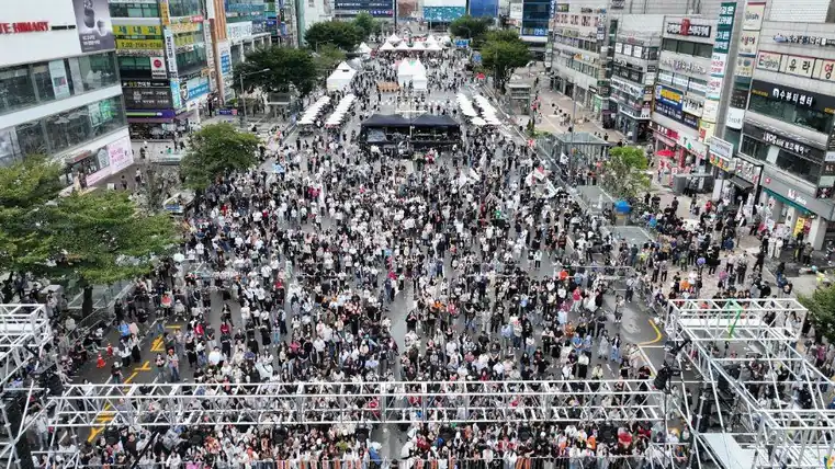 페스티벌 광명 GM 라이브, 시간대별 타임테이블