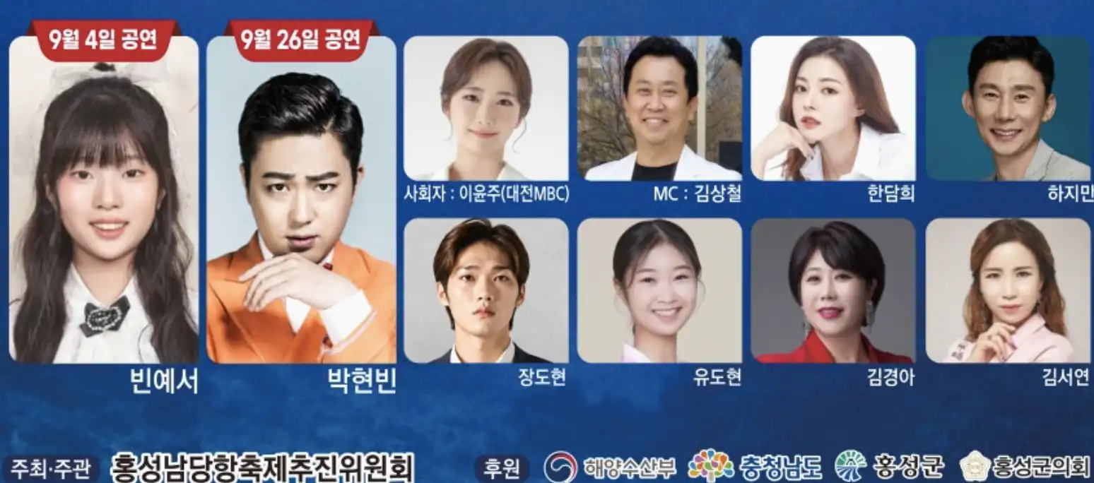 홍성남당항 대하축제 가수 3. 주차 지옥을 피하기 위한 팁과 시간대별 전략