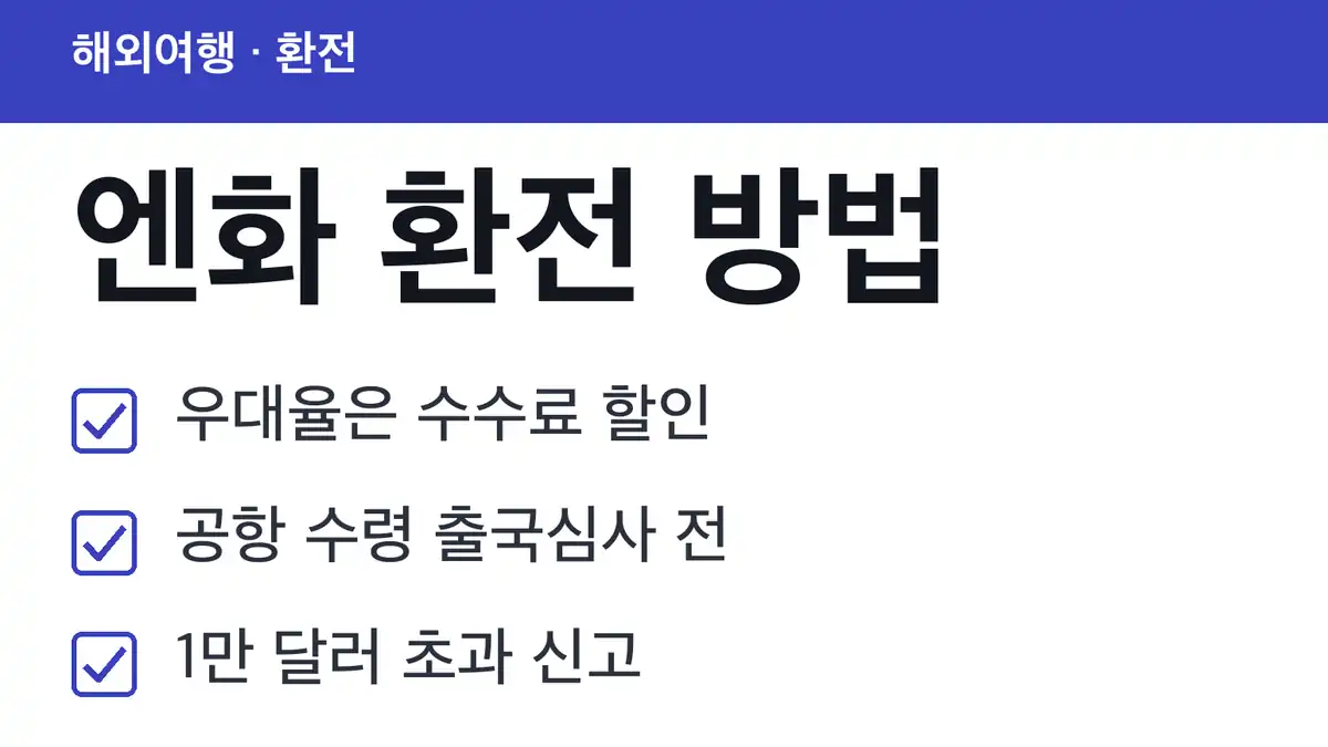 엔화 환전 방법은 크게 어떻게 나뉘나