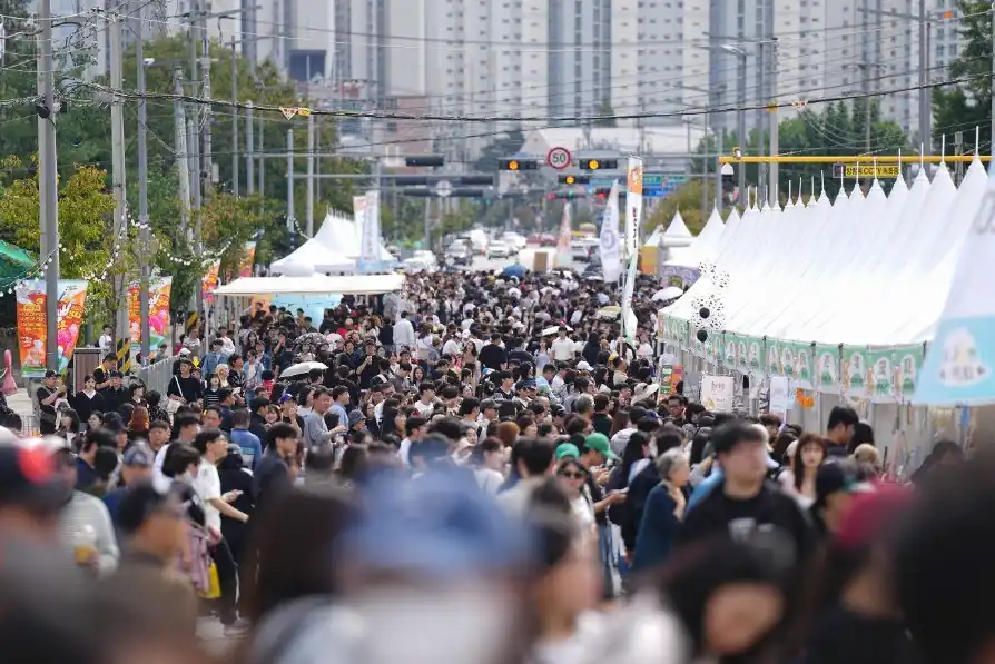 대전 빵 축제 소제동에서 엑스포과학공원으로 옮겼습니다